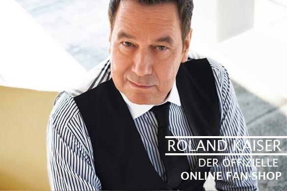 Auch auf seiner Tour könnt Ihr Produkte von Roland Kaiser erwerben. Roland Kaiser Fan-Shop