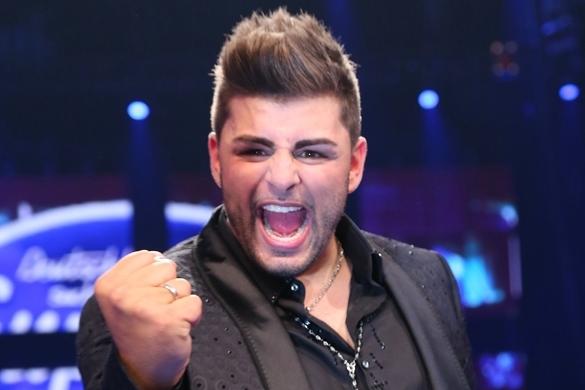 Severiono Seeger setzte sich im Finale gegen Antonio und Viviana durch. DSDS 2015 Geinner Severion