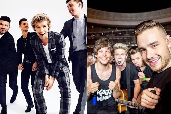 Wer hat Chancen auf den internationalen Erfolg? Können Feuerherz es den Jungs von One Direction nachmachen? Feuerherz One Direction
