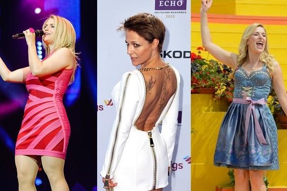 Die Schlager-Damen werfen sich wieder die sexy Sommerklamotten über. Von diesen Looks können sich alle Frauen inspirieren lassen. Sexy Sommeroutfits Schlagerstars