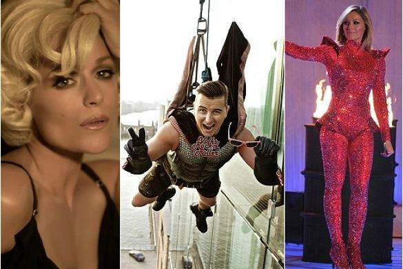 Die Schlagerstars werden immer erfolgreicher und ihre Auftritte immer professioneller. Sieht man sich einige Fälle genauer an, erkennt man einige mögliche internationale Vorbilder der Stars. Helene Fischer Andreas Gabalier Michelle