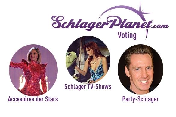 Das SchlagerPlanet-Voting ist wieder im vollen Gange. Diesmal warten alle gespannt auf die Auswirkungen des Heimspiels auf das Voting zur besten Schlager TV-Show. Andrea Berg Michael Milski Helene Fischer