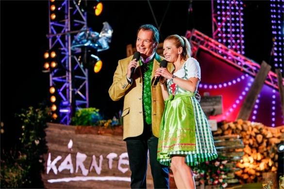 Wenn die Musi spielt ist ein beliebtes Open Air. Es wird im MDR live übertragen. Stefanie Hertel Musi
