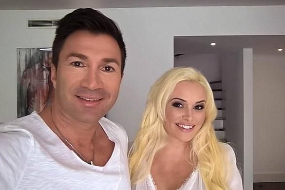 Daniela Katzenberger und Lucas Cordalis zeigen Fotos ihrer kleinen Tochter exklusiv in einer Zeitschrift. Lucas Cordalis Daniela Katzenberger Babyfotos