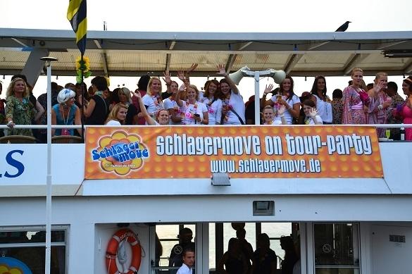 Schlagermove Bootparty 2015