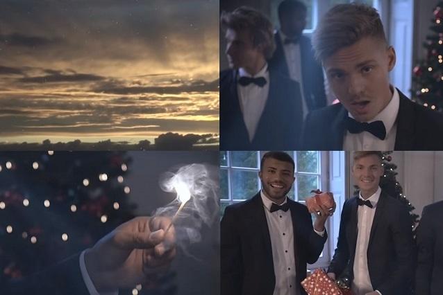 Alle Klischees der besinnlichen Zeit sind im Musikvideo von Feuerherz erfüllt. Es gibt Kerzen, Weihnachtsbäume, Geschenke und viel Schnee. Feuerherz Weihnachten