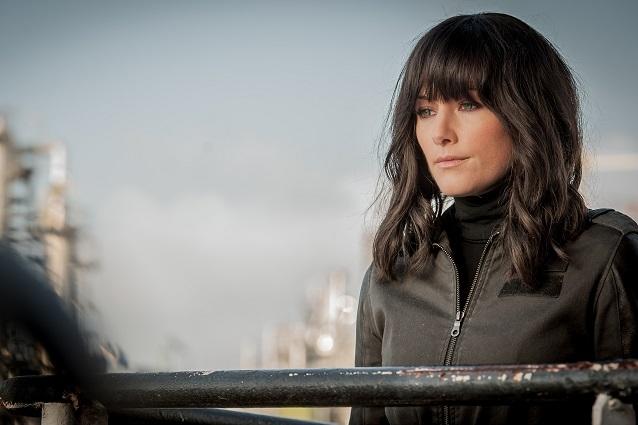 Helene Fischer alias Leyla mit schwarzer Perücke im „Tatort: Der große Schmerz“ in der ARD. Helene Fischer Tatort