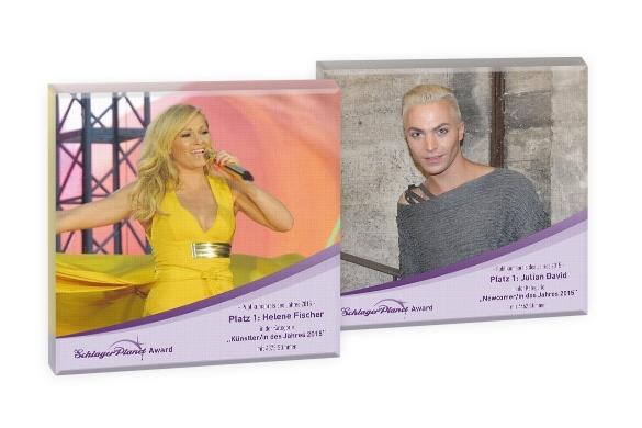In den Kategorien Newcomer und Künstler des Jahres haben sich Julian David und Helene Fischer durchgesetzt. SchlagerPlanet Award Gewinner
