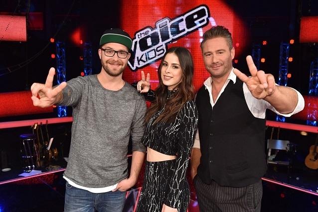 Mark Forster, Lena Meyer-Landrut und Sasha entscheiden, wer bei The Voice Kids eine Runde weiter kommt. The Voice Kids 2016 Sasha