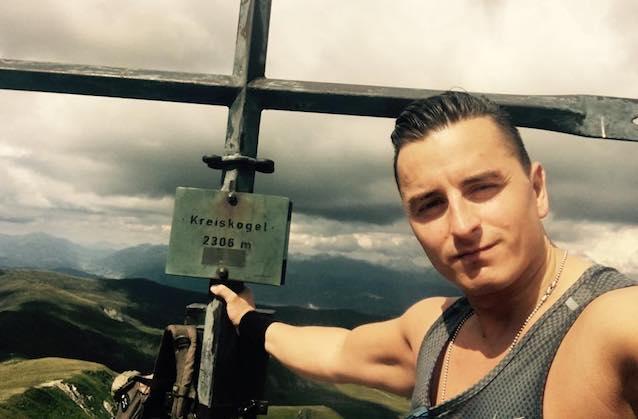 Andreas Gabalier ist ein leidenschaftlicher Wanderer und Bergsteiger.