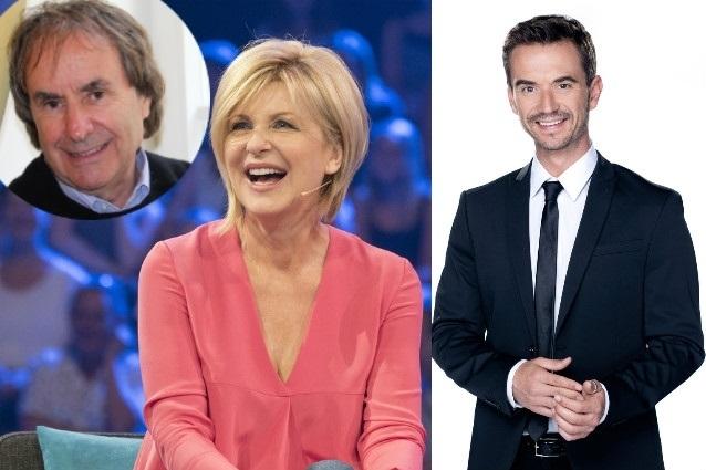 Chris de Burgh bewundert die Arbeit von Carmen Nebel und Florian Silbereisen. Chris de Burgh Carmen Nebel Florian Silbereisen
