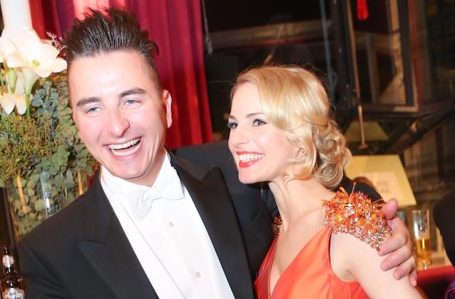 Andreas Gabalier und Silvia Schneider sind seit 2013 ein Paar. Andreas Gabalier und Silvia Schneider beim Wiener Opernball.