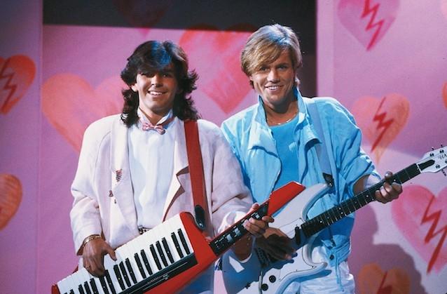 Thomas Anders und Dieter Bohlen als Modern Talking in den Achtzigern.