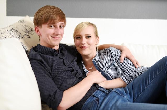 Franziska Katzmarek und ihr Freund und Manager Robert-Leonard Seehafer. Franziska Katzmarek und ihr Freund und Manager Robert-Leonard Seehafer.