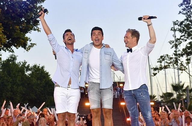 Mit dabei sind unter anderem Semino Rossi, Beatrice Egli und Ben Zucker. TV Tipp Schlager am Meer Die KLUBBB3 Strandparty