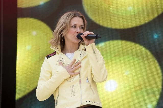 „ZDF-Fernsehgarten“ mit Linda Hesse. Linda Hesse