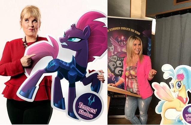 Beide Schlager-Sängerinnen hatten sichtlich Spaß an der Aufgabe. Maite Kelly und Beatrice Egli verleihen ihre Stimmen an Einhörner.