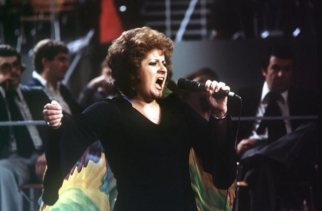 Mit ihrem Lied belegte sie in Stockholm zwar nur Platz 17, eroberte aber dennoch die Herzen der Zuhörer. Joy Fleming beim deutschen Vorentscheid des Grandprix im Jahr 1975.