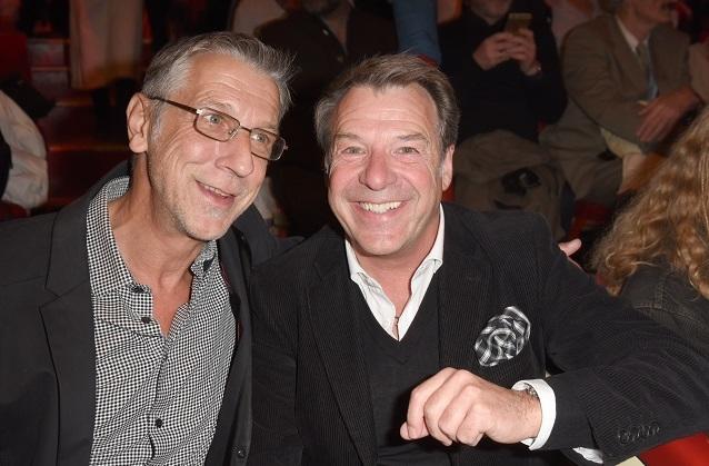 Patrick Lindner mit Peter Schäfer im Oktober 2017. Patrick Lindner Peter Schäfer im Oktober 2017.