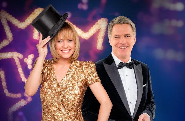 Francine Jordi und Jörg Pilawa moderieren in diesem Jahr die „Silvestershow“ – der „Silvesterstadl“ scheint Geschichte zu sein. Francine Jordi und Jörg Pilawa.