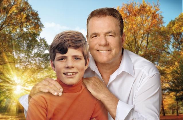 Hein Simons und sein früheres Ich als Heintje. Hein Simons und sein früheres Ich als Heintje.