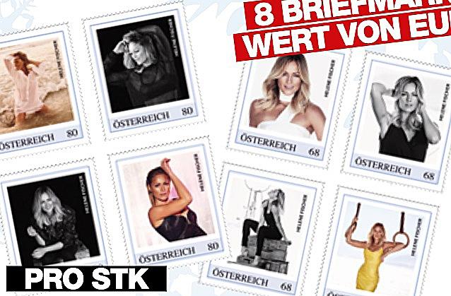 Die neuen Helene-Fischer-Briefmarken sind da!