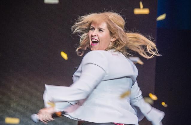 Powerfrau Maite Kelly. Powerfrau Maite Kelly.