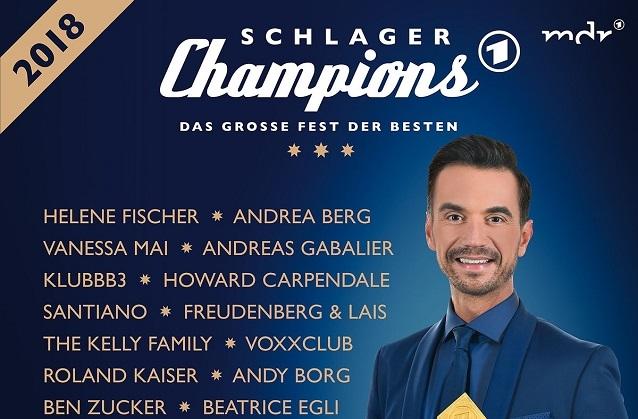 Florian Silbereisen präsentiert die „Schlager Champions 2018“ am 13. Januar 2018 Fernsehen und ab 05. Januar 2018 auf CD erhältlich. Florian Silbereisen