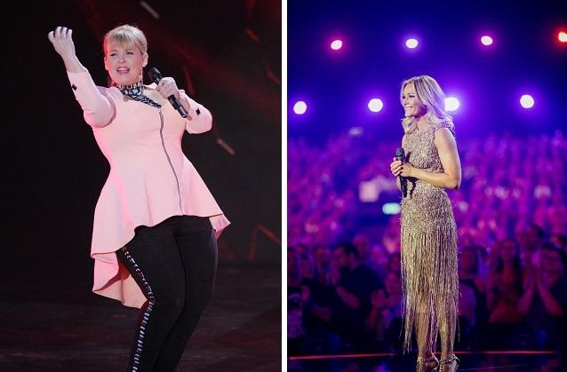 Dabei stellt Maite eines klar: Jeder ist einmal krank. Maite Kelly versucht der kranken Helene Fischer mit rührenden Worten Mut zuzusprechen.