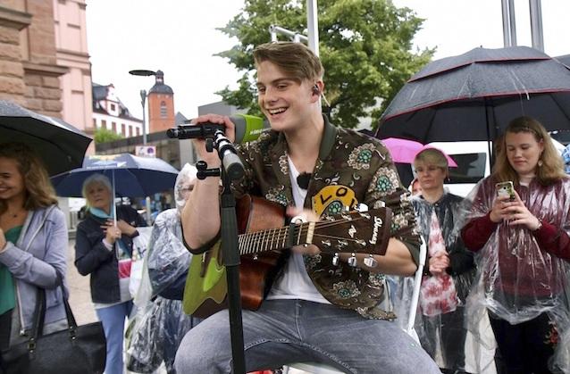 Vincent Gross steht noch ganz am Anfang seiner Schlager-Karriere.