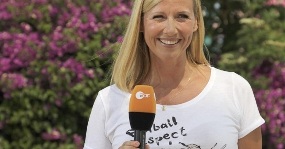 WM-Fieber im "ZDF-Fernsehgarten" mit Andrea Kiewel.
