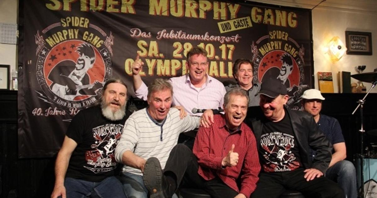 Spider Murphy Gang 40-Jähriges in der Olympiahalle München