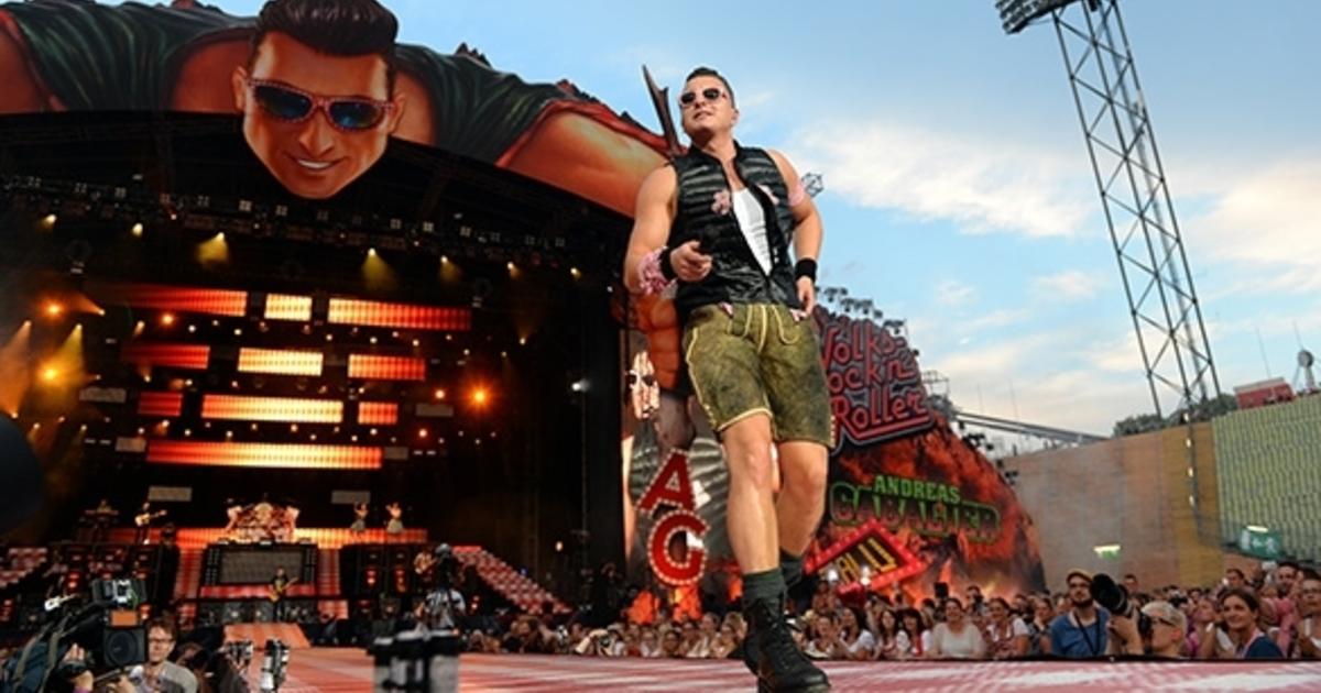 Andreas Gabalier rockte das Olympiastadion in München