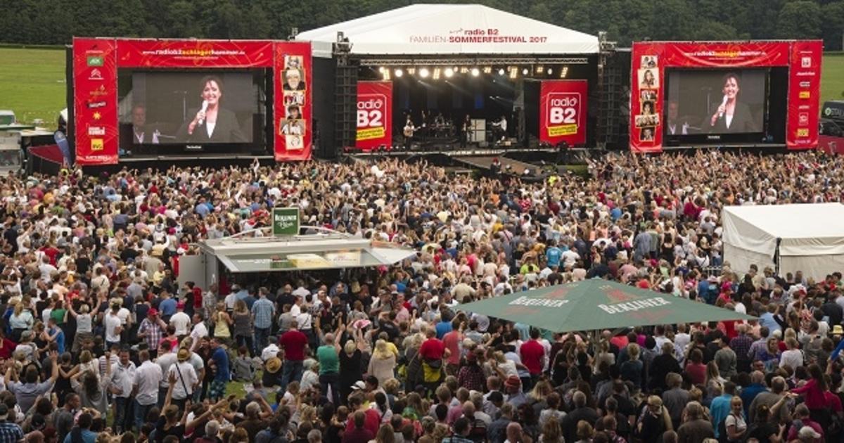 Diese Stars kommen zum „radio B2 SchlagerHammer 2018“