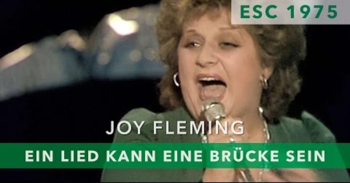 Joy Fleming Ein Lied kann eine Brücke sein (Eurovision Song Contest 1975)