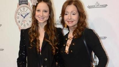 Vicky Leandros mit Tochter Sandra Ruffin im Oktober 2012.