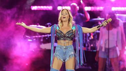 Helene Fischer in der Leipziger Red Bull Arena.