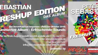 Mit einem klick auf das Bild könnt ihr die Songs der „Freshup Edition – Das Album“ von Peter Sebastian hineinhören! 