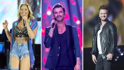 Helene Fischer, Florian Silbereisen und Ben Zucker 