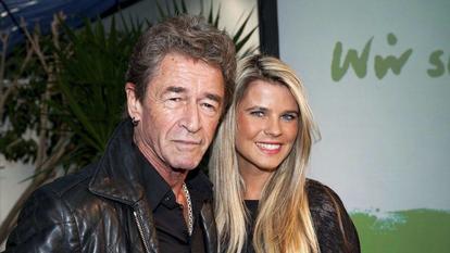 Peter Maffay mit seiner Partnerin Hendikje. 