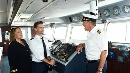 Florian Silbereisen wurde befördert: Vom „Traumschiff“-Offizier zum Kapitän.