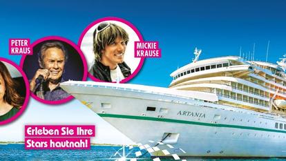 Erlebt eure Stars hautnah an Bord der MS ARTANIA! 