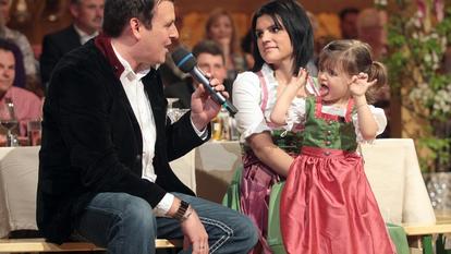 Marc Pircher und seine Michaela im Jahr 2012.