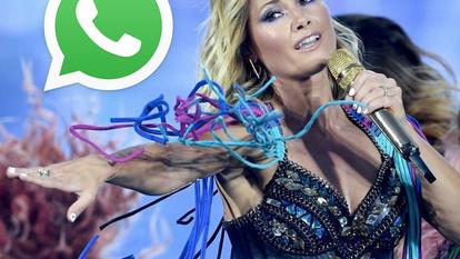 WhatsApp an Helene Fischer