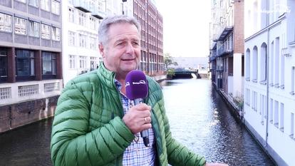 Norbert Rier von den Kastelruther Spatzen in Hamburg. 