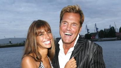 Dieter Bohlen und Carina Walz im Jahr 2007 in Hamburg. 