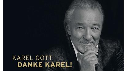 AlbumCover mit Portrait von Karel Gott