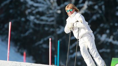 SKI Fahrer Hansi Hinterseer