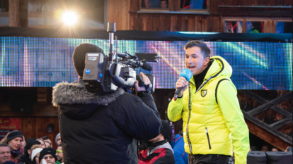 Lucas Cordalis bei der Après Ski Party 2020