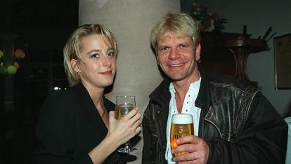 Matthias Reim mit Freundin Cordula Hofstetter im Jahr 1999. 